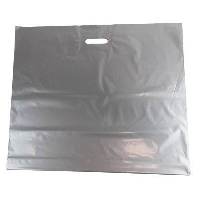 Taška 55x55cm s průhmatem stříbrná 100ks - Úklidové a ochranné pomůcky Obalový materiál Ostatní